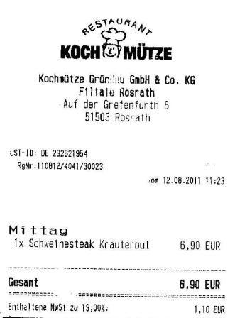 chtp Hffner Kochmtze Restaurant